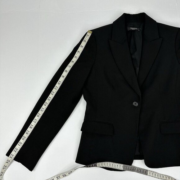Tahari Women’s Black Quiet Luxury One Button Business Career‎ Blazer P/C36 - Picture 14 of 14